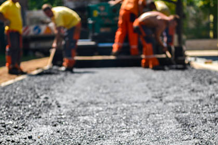 road maintenance work