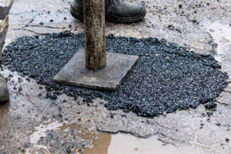 Eliminate potholes quick and easy with Microsurfacing